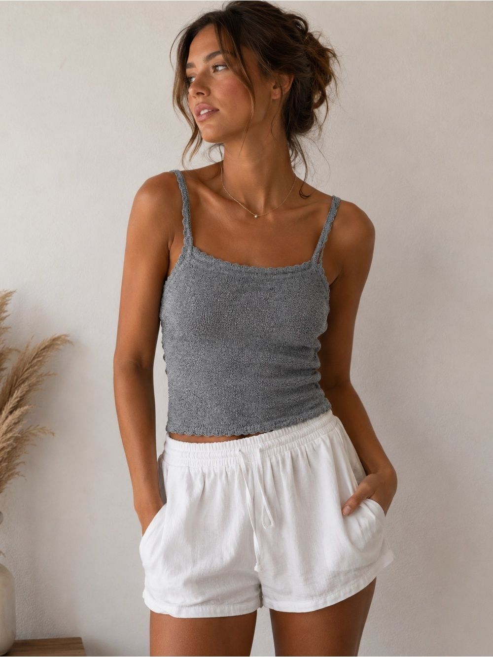 Knit Crop Top 